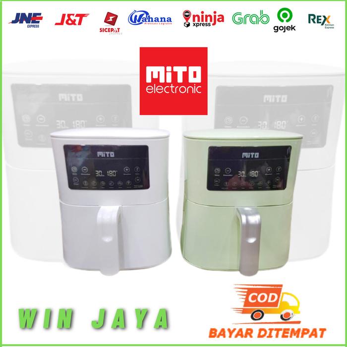 Gambar MITO DIGITAL AIR FRYER LOW WATT AF1 4 LITER ORIGINAL MITO DIGIFRY AF1 - MULTICOLOR dari WIN JAYA_NEW undefined Tokopedia
