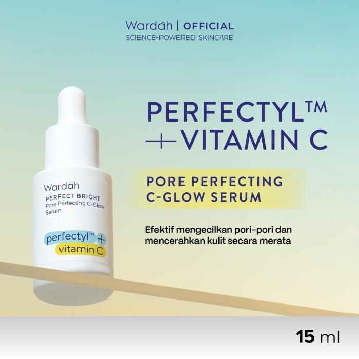 Gambar WARDAH Perfect Bright Perfectyl + Vitamin C Pore Perfecting C-Glow Serum - Micro Peeling Serum dari Surya Cantik Kemilau 4 undefined Tokopedia
