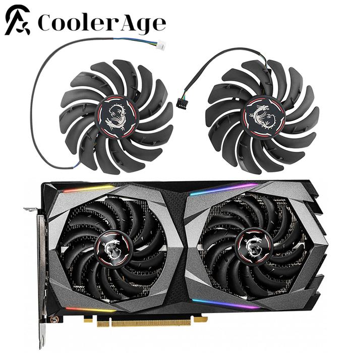 Jual Video Card Fan For ​MSI GeForce RTX 2060 SUPER GAMING X 87MM