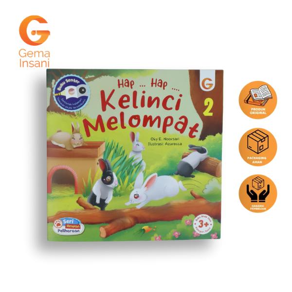 Gambar Seri Hewan Peliharaan, Hap ... Hap ... Kelinci Melompat dari Gema Insani undefined Tokopedia