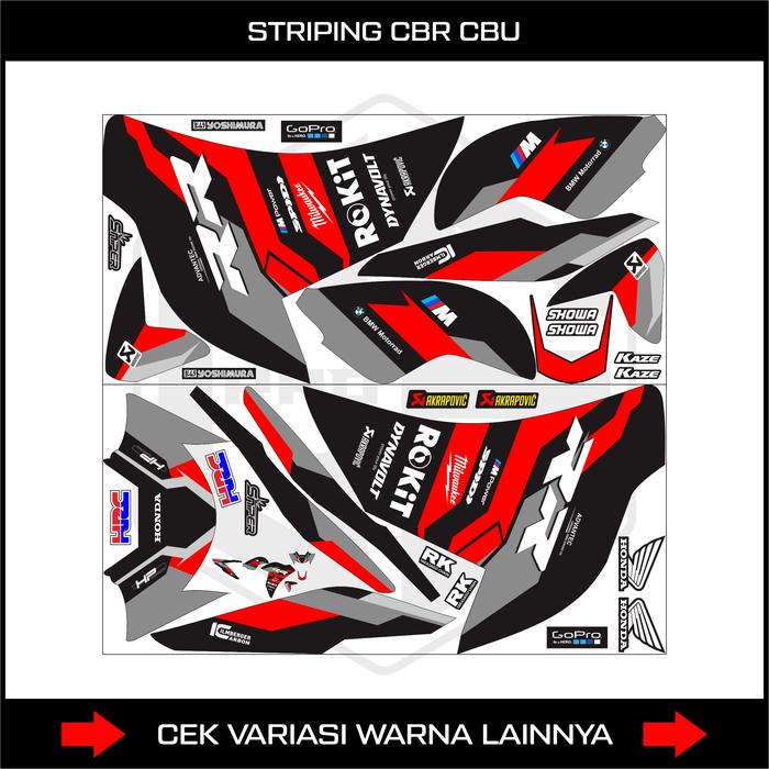 Jual STRIPING CBR CBU / DECAL STIKER HONDA CBR CBU 150 - 1 - Kab ...