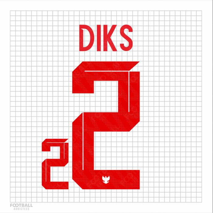 Gambar Name Number Set NNS Nama Nomor Punggung Kevin Diks 2 Jersey Timnas Tim Nasional Indonesia Away 2024 - Red ( Away ) dari Awan Stored undefined Tokopedia