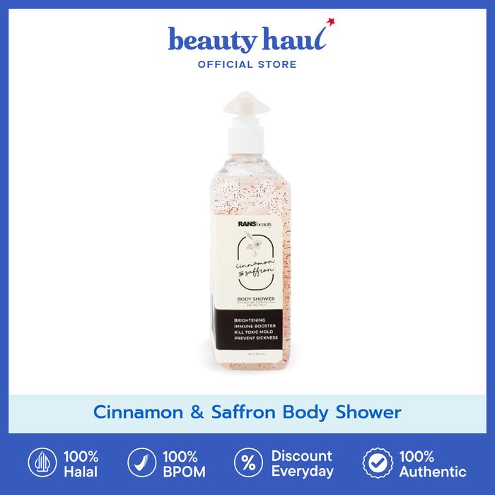Gambar RANS BEAUTY Cinnamon & Saffron Body Shower - 250ml dari BeautyHaul_NEW undefined Tokopedia