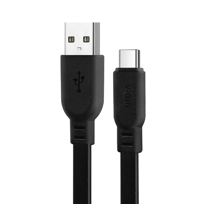 Gambar Kabel Data Type C V-GeN VGC-23 Fast Charging QC 3.0 3A 1 Meter - HITAM dari Intact Official Store undefined Tokopedia