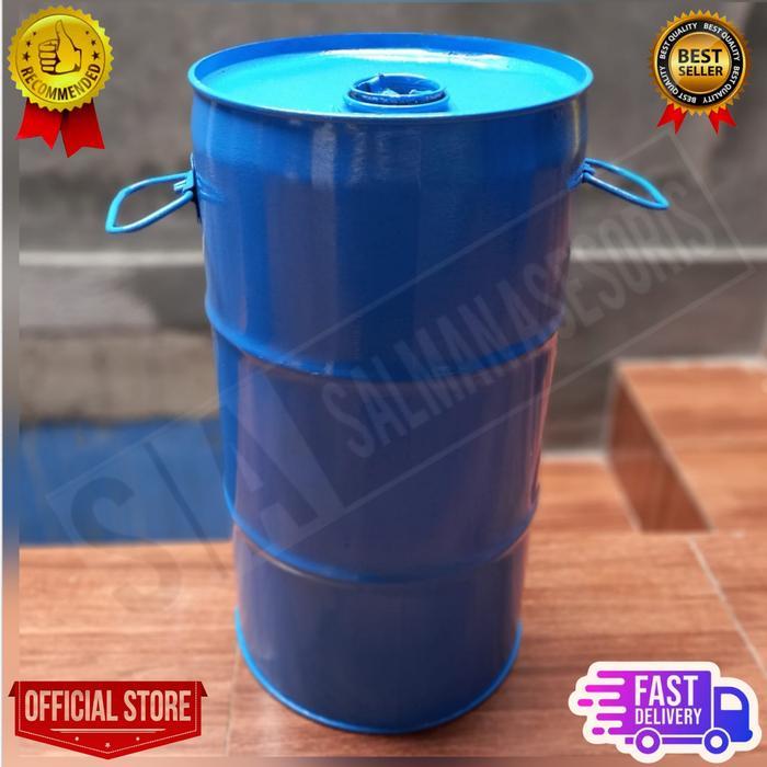 Gambar JERIGEN BESI BBM 25 LITER . DRUM TONG BENSIN - Tinggi dari kopisri undefined 3 Tokopedia