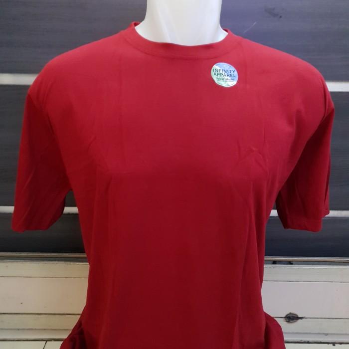 Gambar L✉AA KAOS KATUN AL TENCEL PREMIUM P㊛Q5 - Maroon, S dari praditaeshops undefined Tokopedia