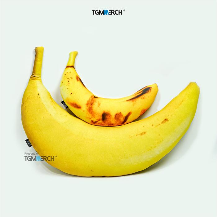 Gambar TGM MERCH - Bantal/guling Boneka Jumbo Motif Pisang - (1) Pisang Hijau, XXL (70 cm) dari Tgm Merch undefined Tokopedia