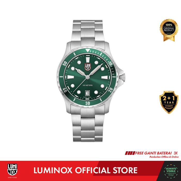 Promo Luminox 0957, Sports Timer, Sport Watch, 40 mm Jam Tangan