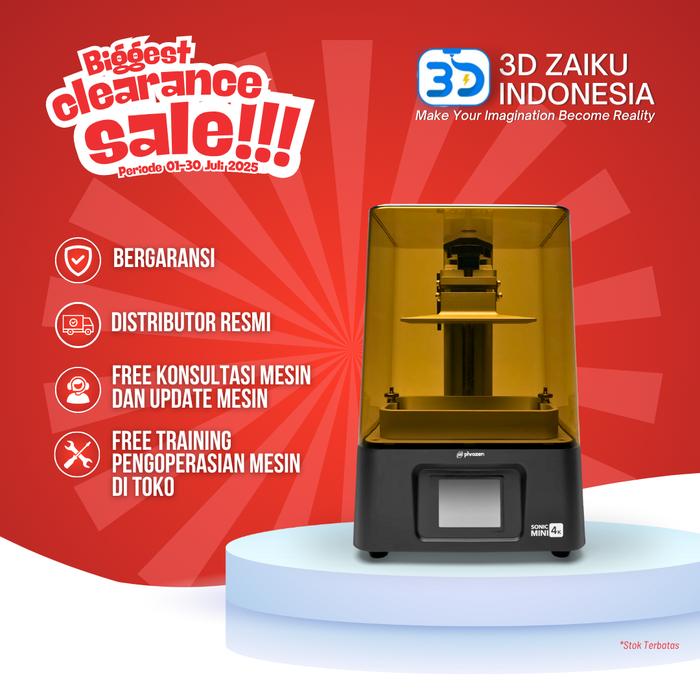 Gambar Phrozen Sonic Mini 4K True Mono LCD Resin 3D Printer Ultra Fast dari 3D Zaiku Indonesia undefined Tokopedia