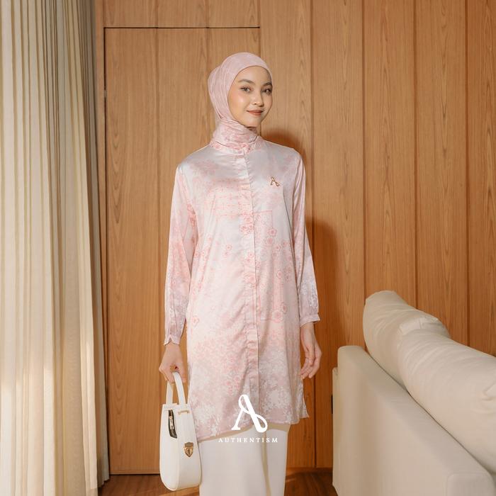 Gambar AUTHENTISM ID | Heritage Tunik - Tunik Silk Motif Ekslusif Elegan - PRISA, L-XL dari Authentism_NEW undefined Tokopedia