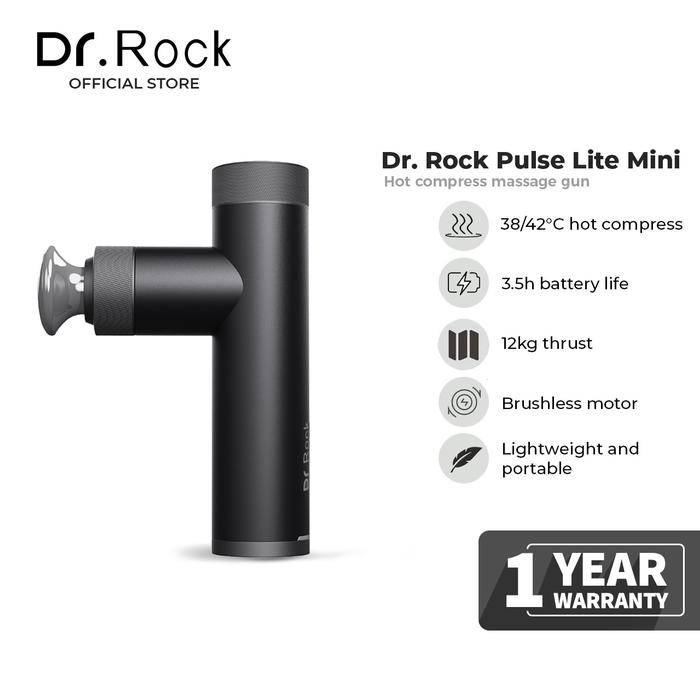 Gambar Dr. Rock Pulse Lite Mini Massage Gun - Alat Pijat Elektrik dari Dr. Rock Indonesia undefined Tokopedia