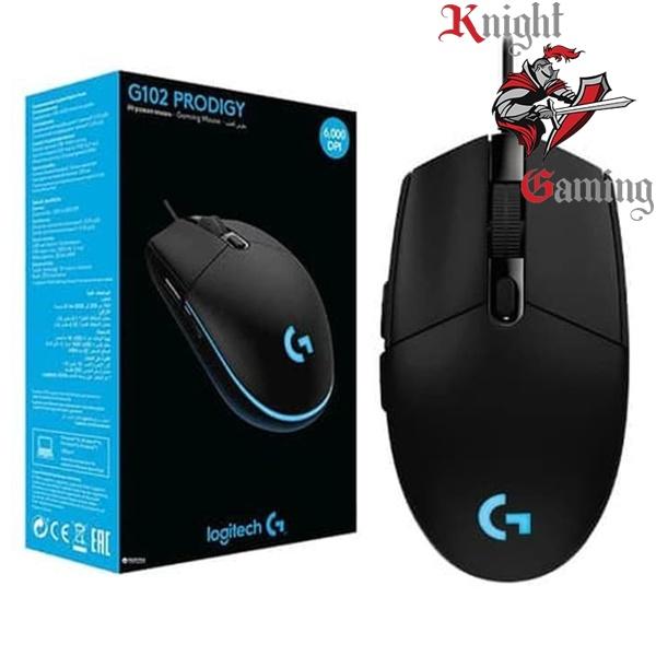 Gambar Logitech G102 Prodigy Gaming Mouse RGB dengan Sensor 200-6000 DPI dan Pencahayaan RGB Dapat Diprogram 168 Juta Warna - hitam dari Knight Gaming undefined Tokopedia