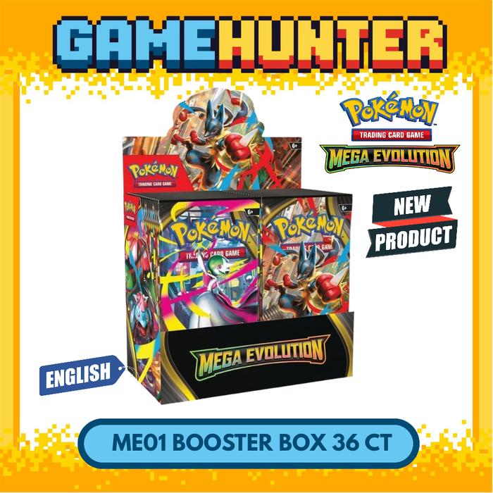 Gambar Pokemon Card Game MEGA EVOLUTION ME01 / ME 01 / ME-01 Booster Box 36CT dari GameHunter undefined Tokopedia