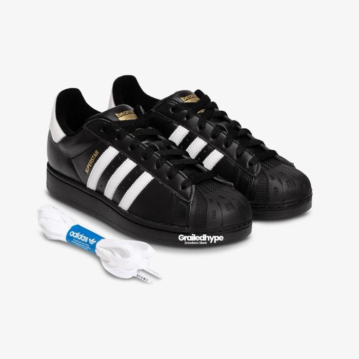 Jual Adidas Superstar x BEAMS - Core Black / White Black - Core Black, 36 -  Kota Administrasi Jakarta Barat - Grailedhype Sneakers Store | Tokopedia