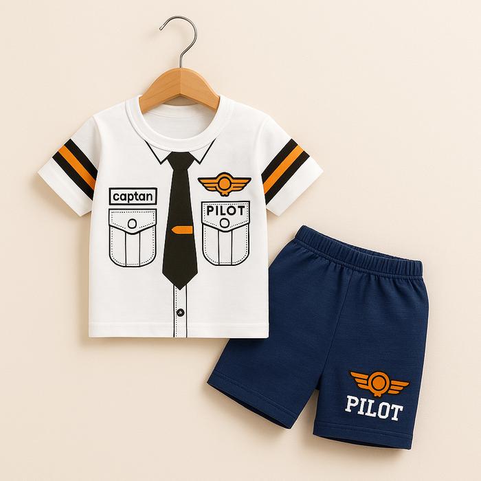 Gambar Migli.id Setelan Baju Anak Laki-laki dan Perempuan One Set Kaos Profesi Dokter Pilot Polisi Untuk Bayi dan Anak Umur Usia Newborn 0-6, 6 sampai 12 bulan, 1-3 Tahun Parsel Bahan Katun - 6, Polisi dari Migli.id undefined Tokopedia