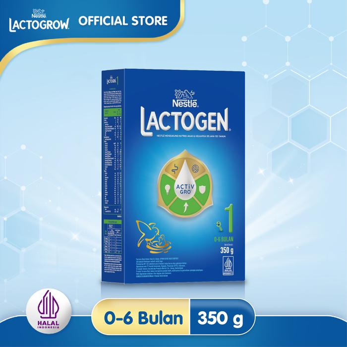 Gambar Nestlé LACTOGEN 1 Susu Formula 0-6 bln Box 350g dari Lactogrow Official Store undefined Tokopedia