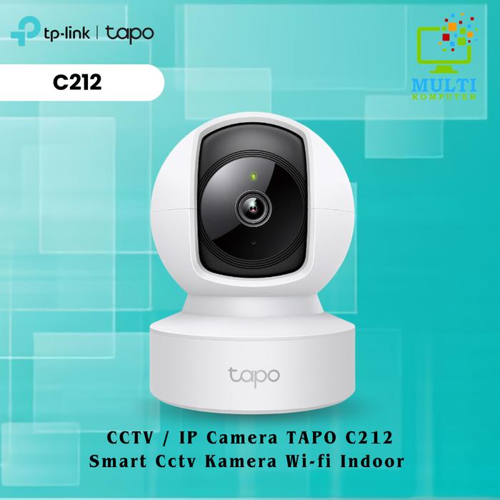 Gambar TP-Link Tapo C212 2K 3MP CCTV Pan/Tilt Home Security Wi-Fi Camera - C212 dari Multi Komputer undefined Tokopedia