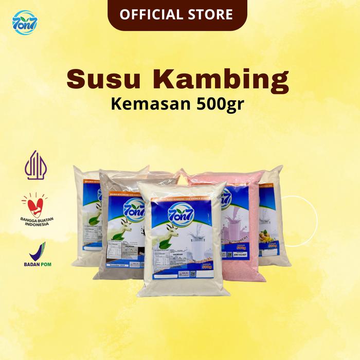 Gambar Susu Kambing Bubuk Kemasan 500gr - Vanila dari PRODUSEN SUSU KAMBING 7ON7 undefined Tokopedia