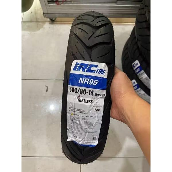 Gambar BAN IRC TUBELESS 100/80-14 NR95 SCT 006 BAN BELAKANG VARIO 125 LED 150 LED ESP - NR95 dari Sumber Agung Motor undefined Tokopedia