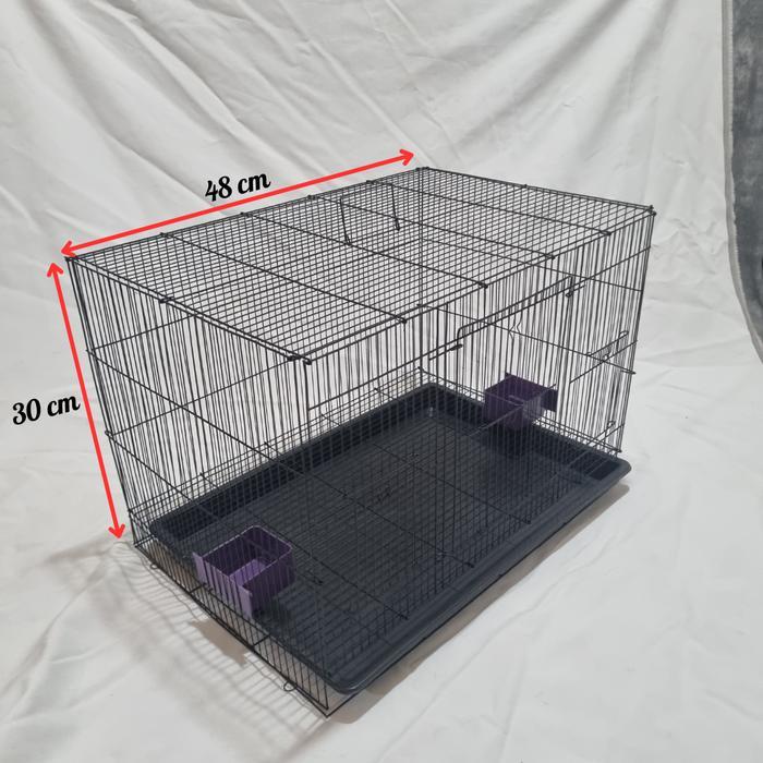Gambar Kandang Doc Pembesaran Burung Kucing Bebek Ayam Muat 10 - 15 Ekor | Solusi Ternak Modern Petelur -Gratisongkir - 48 x 30 cm, HItam dari gantari ofc undefined Tokopedia