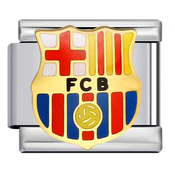 Gambar Charmora_id|Italian Charm Bracelet - Football Club Series | Charm Logo Klub Bola Favoritmu - Barcelona dari Charmoraid undefined Tokopedia