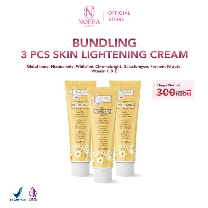 Gambar Paket Hemat 3pcs Noera Skin Lightening Cream 15ml - -, - dari Noera By Reisha undefined Tokopedia