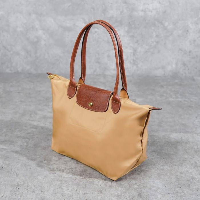 Gambar Tas LONGCHAMP LE PLIAGE LONG HANDLE BROWN CHAMOIS SHOULDER BAG LARGE 100% ORIGINAL - 31X30X19CM dari HYPESNEAKER.IDN undefined Tokopedia