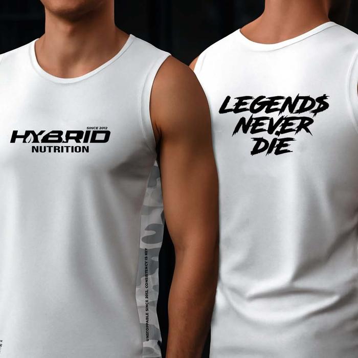 Gambar PROMO HYBRID WHEY PROTEIN 6 lbs (2700 gram)  (HALAL & BPOM) terlaris - free tanktop, 6lbs dari Hybrid Sport Store undefined Tokopedia