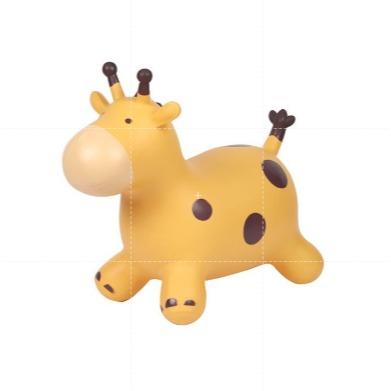 Gambar Mainan Kuda Kudaan Karet Jumping Animal Horse Mainan Anak Tunggang Kuda Sapi Rusa Karet Loncat Jungkat Jungkit - Jerapah Kuning dari Sumo Baby undefined Tokopedia