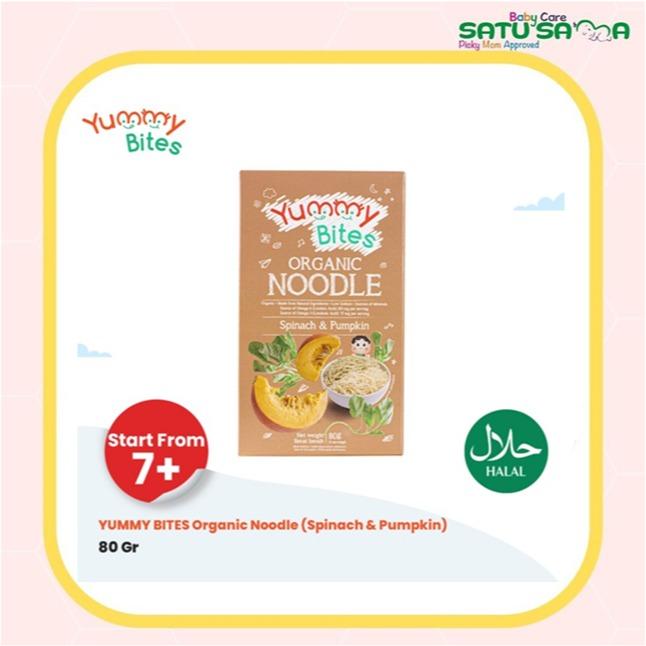 Gambar YUMMY BITES ORGANIC NOODLE - SPINACH&PUMPKIN dari satusamababycarevetran undefined Tokopedia