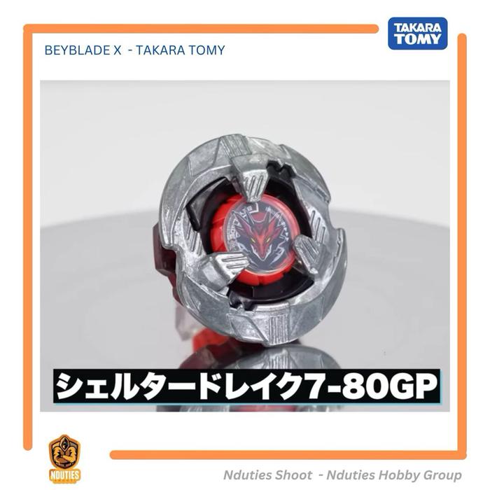 Gambar Beyblade X BX-39 01 ShelterDrake 7-80GP Takara Tomy - Full Set dari Ndutiesshoot undefined Tokopedia