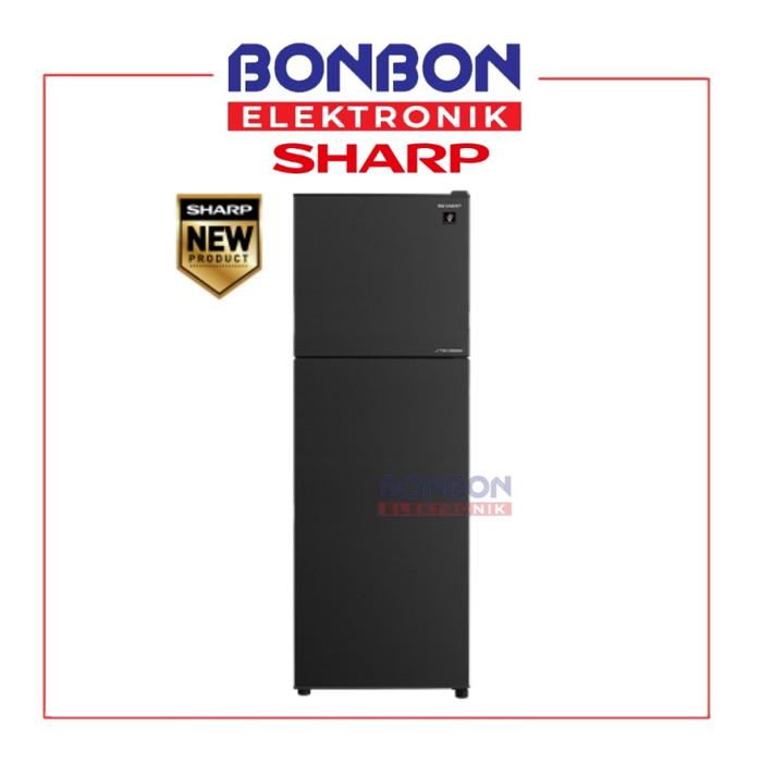 Gambar Sharp Kulkas 2 Pintu 329 L SJ-456SI-GK / Shine J-Tech Inverter Series SJ456SIGK 329 Liter kulkassharp dari Bonbon Elektronik_NEW undefined Tokopedia
