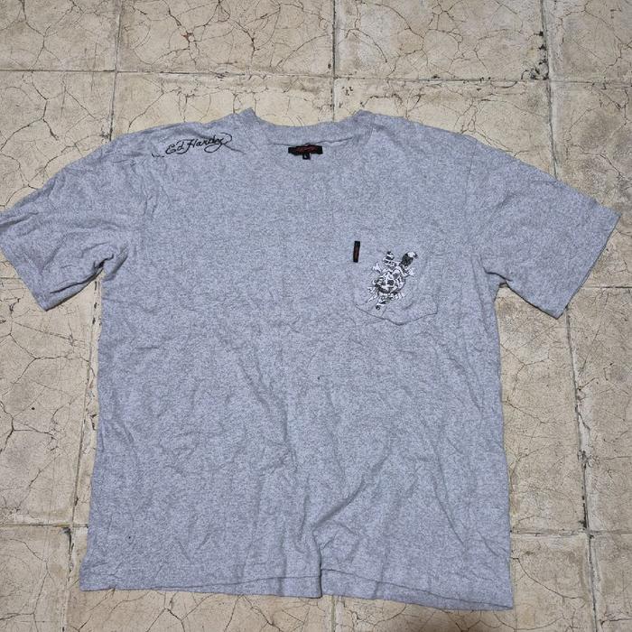 Gambar Kaos Ed Hardy Pocket Second Original(M) dari tokyo market undefined Tokopedia