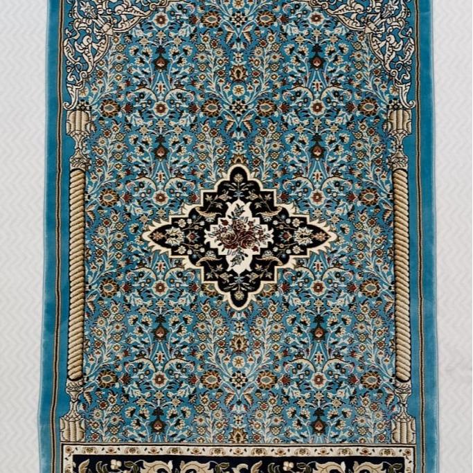 Gambar SAJADAH BUHARA Tekstil / SAJADAH IMAM MASJID / SAJADAH CARPET 80X120 - SF256A, GREEN dari Abdullah Mustafa Centre undefined Tokopedia