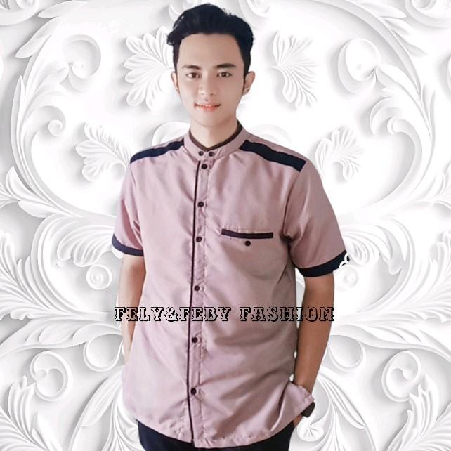 Gambar baju koko pria dewasa kemeja koko murah berkualitas koko tangan pendek koko raditya Muslim Katun Lebaran Putih Kurta Atasan Panjang - mocha hitam, XS dari Dean$305Olshop undefined Tokopedia