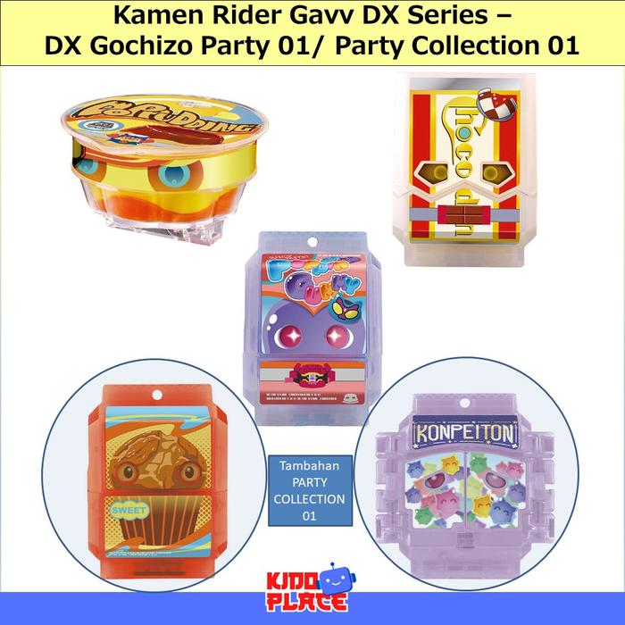 Gambar Kamen Rider Gavv DX series - Rider Gochizo Special Set -Kamen Rider Gavv ver.- dari kid0-place undefined Tokopedia