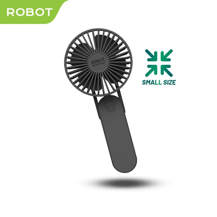 Gambar ROBOT RT-BF11 Portable Fan,  Mini Fan Kipas Angin Mini - Garansi Resmi 1 Tahun (RT-BF11) [ BISA COD ] Plastik kipas  charger - Hitam dari RobotSmartPower undefined Tokopedia