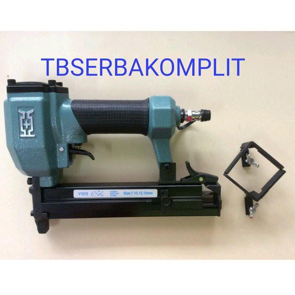 Gambar Mesin Paku Tembak Bingkai V Nailer Pigura Figura Sudut Frame Stapler Staples Staple Gun 7mm 10mm dari ELGIREF Factory Store undefined Tokopedia