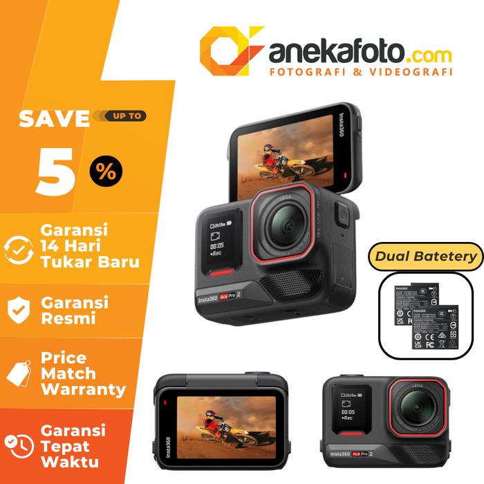 Gambar Insta360 Ace Pro 2 Ace pro2  Action Camera Standard - Standard dari Anekafoto undefined Tokopedia