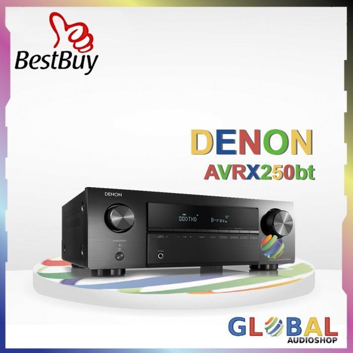 Gambar Promo BISA FAKTUR! Denon AVRX250BT AV Receiver 5.1 Ch AVR-X250BT Bluetooth AVRX-250 BT - hitam dari elektronik city bb undefined 5 Tokopedia