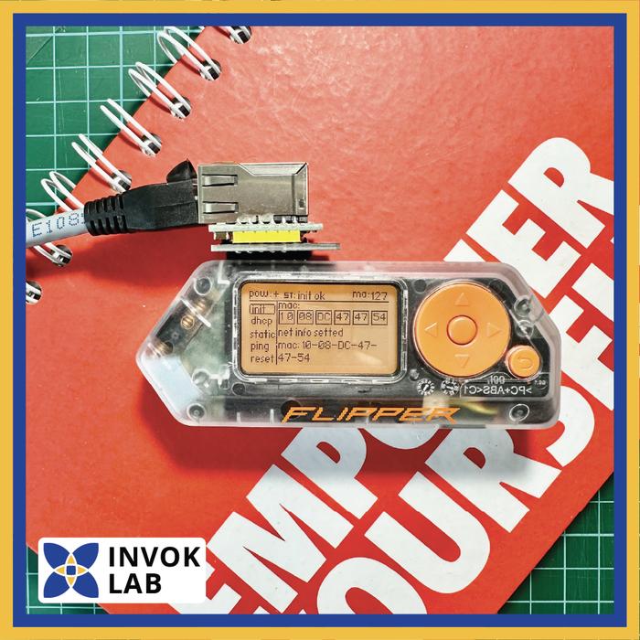 Gambar Flipper Zero W5500 Ethernet Network Module by Invok Lab dari Invok Lab undefined Tokopedia