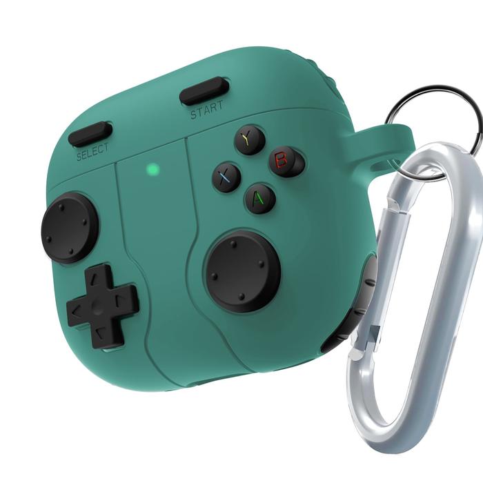 Gambar Silicone Case for AirPods Pro 3/2 AirPods 4 Getgard Playz Cute Casing Silikon Keychain - Light Green, AirPods Pro 3 dari GET-WID undefined Tokopedia