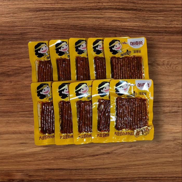 Gambar Paket 10 pcs  Snack Latio Tendon spicy 70g camilan viral dari VJ05 shop undefined 4 Tokopedia