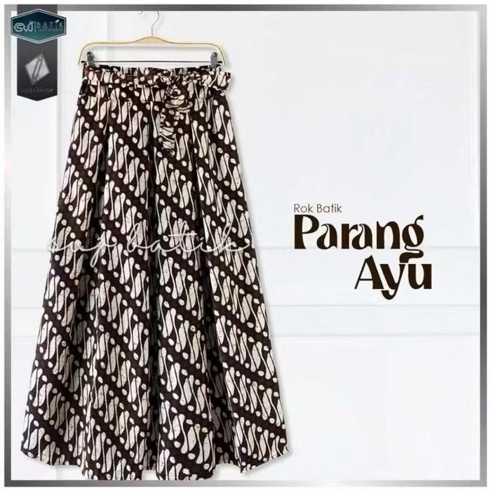 Gambar Rok batik bawahan wanita panjang Size standar sampai jumbo by Batik Widia - Parang Ayu, Standar Lp max 100cm dari batikwidia undefined Tokopedia