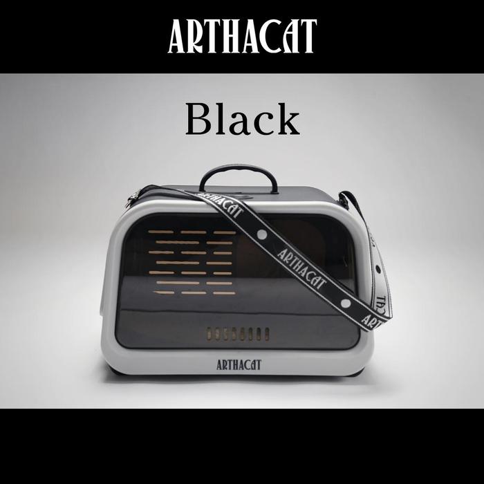 Gambar Arthacat Pet Carrier - Pet Cargo Tas Hewan Peliharaan Arthacat - Black dari Arthacat Indonesia undefined Tokopedia