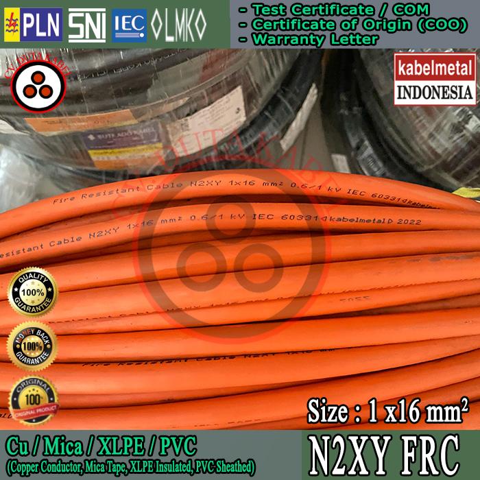 Gambar Kabel N2XY FRC 1x16 mm2 METAL /1 x 16 mm2/1x16mm2/1x16 mm/1x16mm/1 x 16 mm dari CV. DUTA KABEL undefined Tokopedia