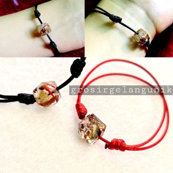 Jual ASLI GELANG KARIANGO PENDANT Adjustable Gelang Anti Sawan Bracelet Sawanan Rempah Bayi Ibu Hamil Unisex Anak Dlingo Dringu bidara Fashion trend - biru muda, fit to DEWASA JUMBO - Kota Administrasi Jakarta