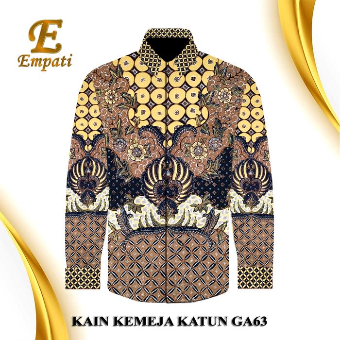 Gambar Kain Batik Katun Tulis Full Tanahan Terbaik II - GA63 dari Empati Batik undefined Tokopedia
