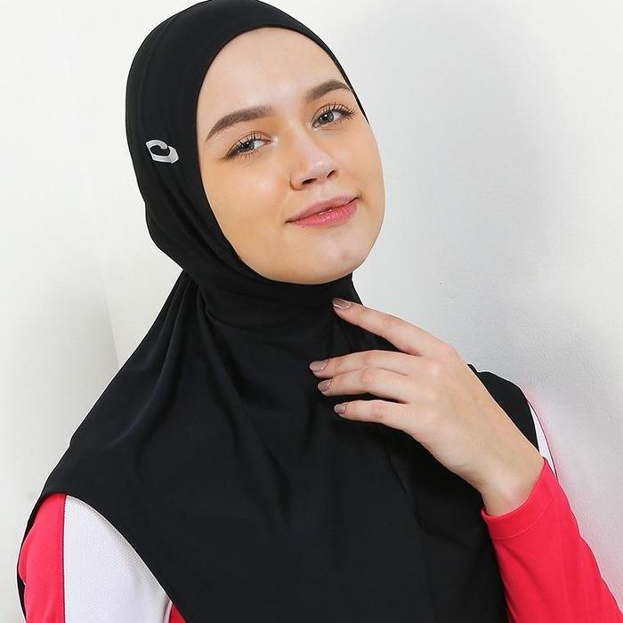 Gambar Opelon Kerudung Olahraga - Moslem Sport Cap kacamata  renang - black dari Opelon Bodywear undefined Tokopedia