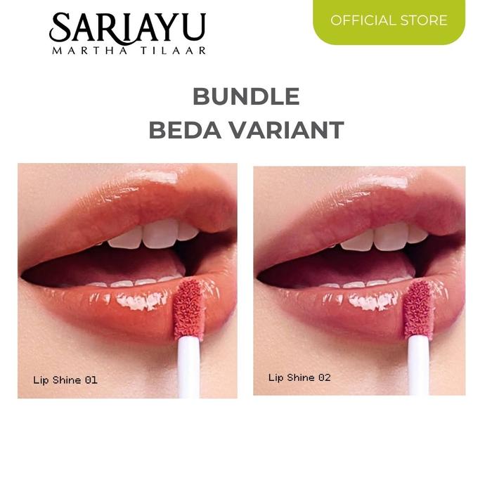 Gambar [BUNDLE] Sariayu Color Trend Lip Shine - 01 X 02 dari Sariayu Martha Tilaar undefined Tokopedia